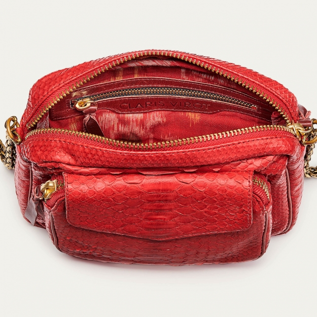 Sac Python Charly Rouge
