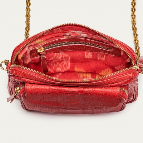 Bag Big Charly Red With Chain