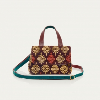 Burgundy Sumba Shoulder Bag Baby Mimi