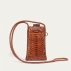 Moka Python Phone Bag Double Marcus