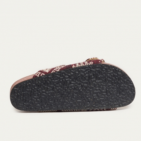 Sandales Timor Odette Bordeaux
