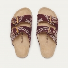Burgundy Timor Odette Sandals