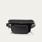 Sac Banane Python Romeo Noir
