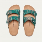Aqua Python Odette Sandals