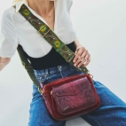 Burgundy Matcha Big Charly Bag