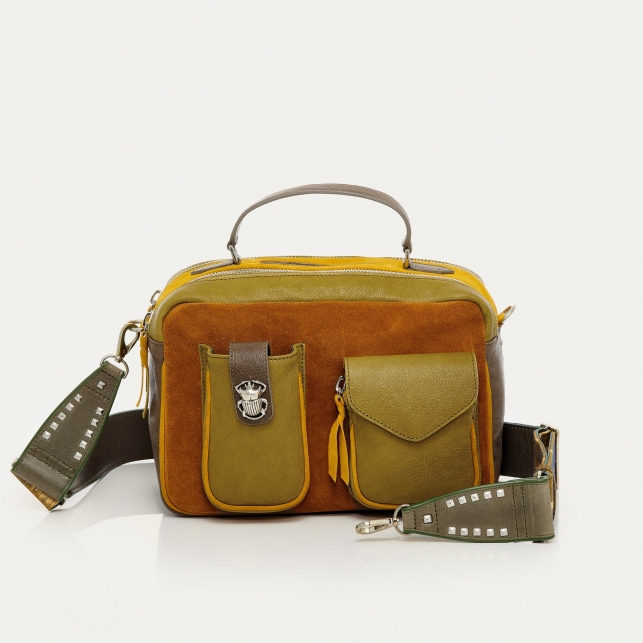 Mustard Leather Cesar Bag