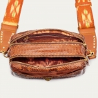 Sac Python Lily Marron Moka Mix