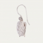 Silver Turtle Earring