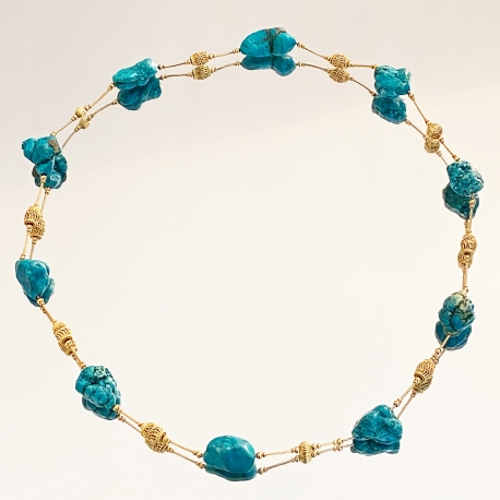 Billy Necklace Bordeaux