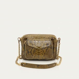 Sac Python Charly Dark Vert Kaki