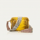 Yellow Lizard Bag Charly with Endek Strap